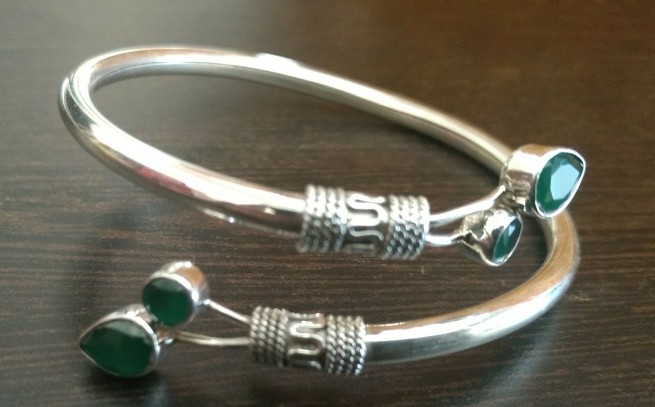 Pure silver Bangle