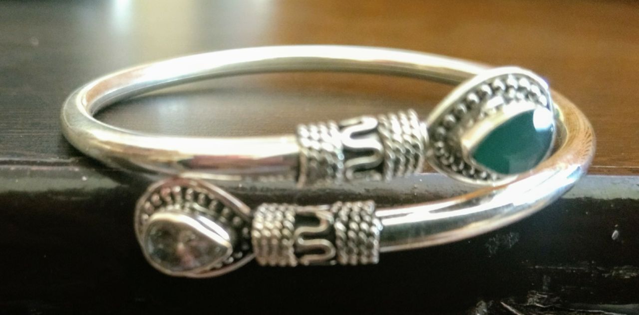Pure silver Bangle