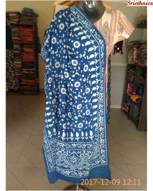 Indigo dupatta