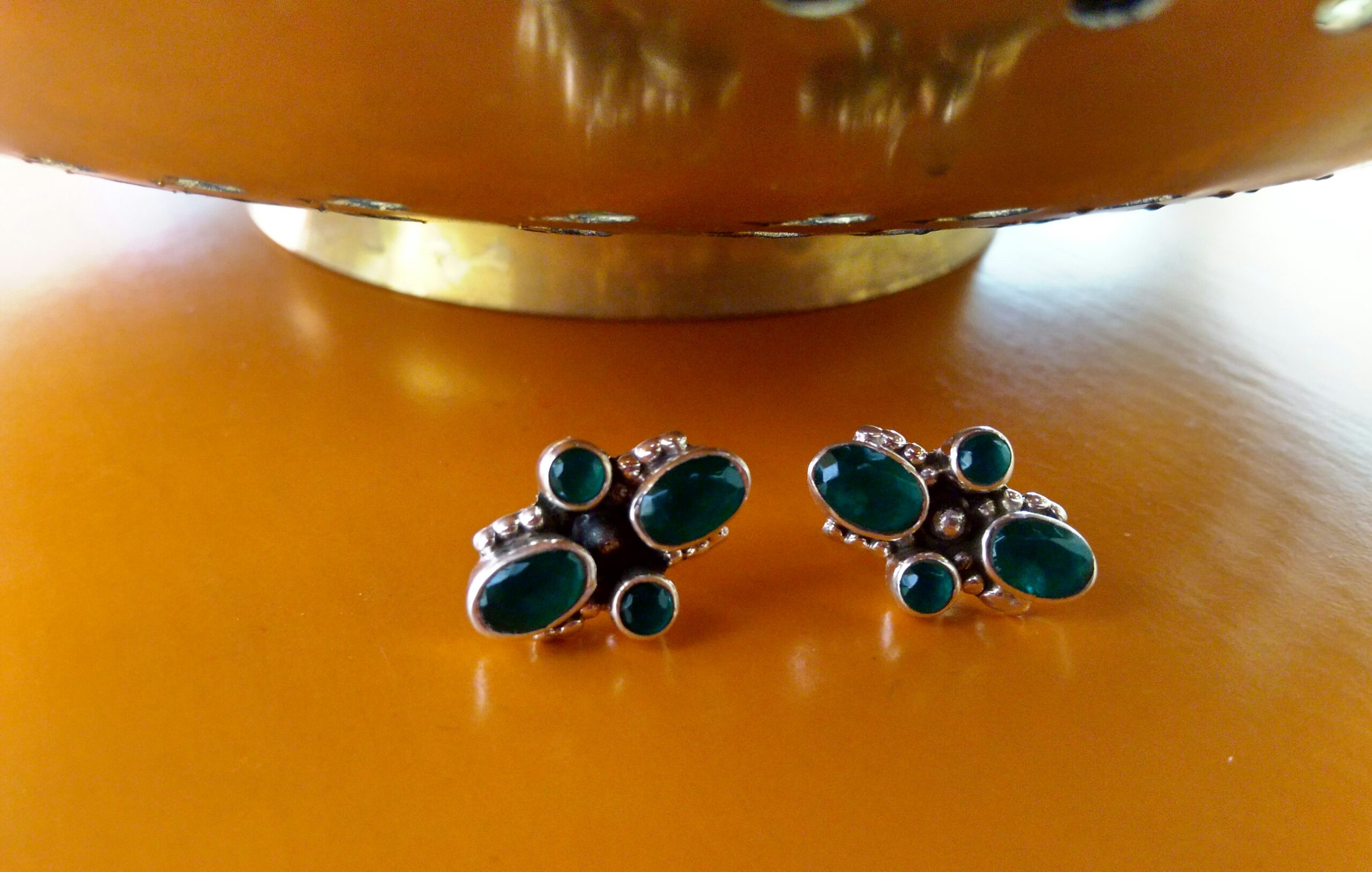 Pure silver studs