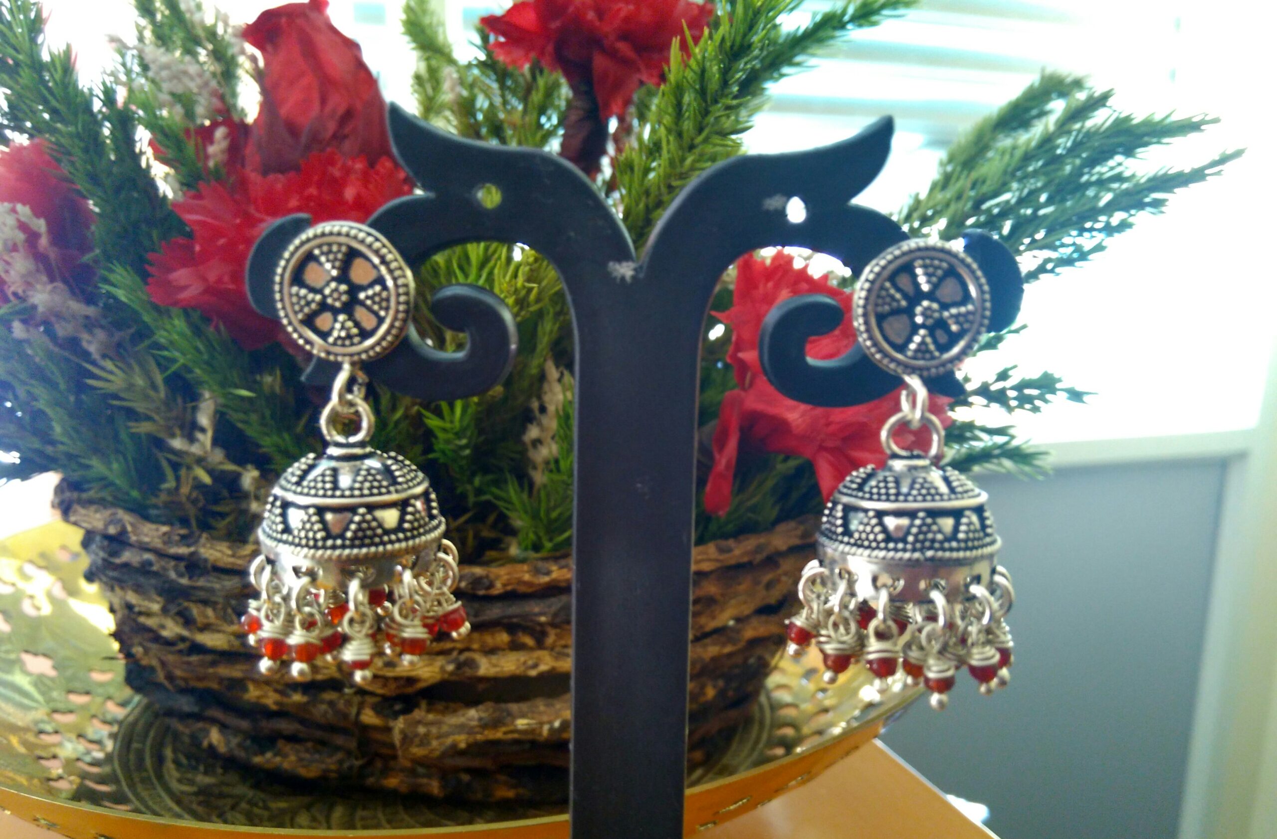 Pure silver jumkas
