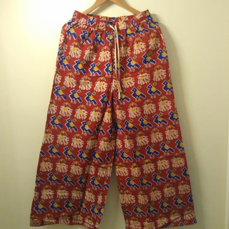 Kalamkari print cotton Palazzo