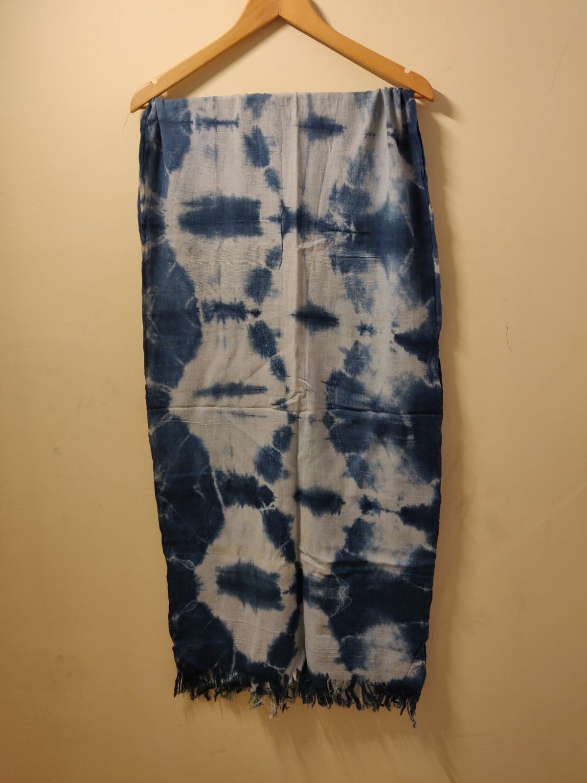 Natural dye hand block print modal stole