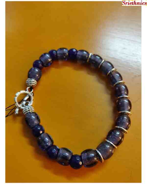 Semi precious beads bracelet