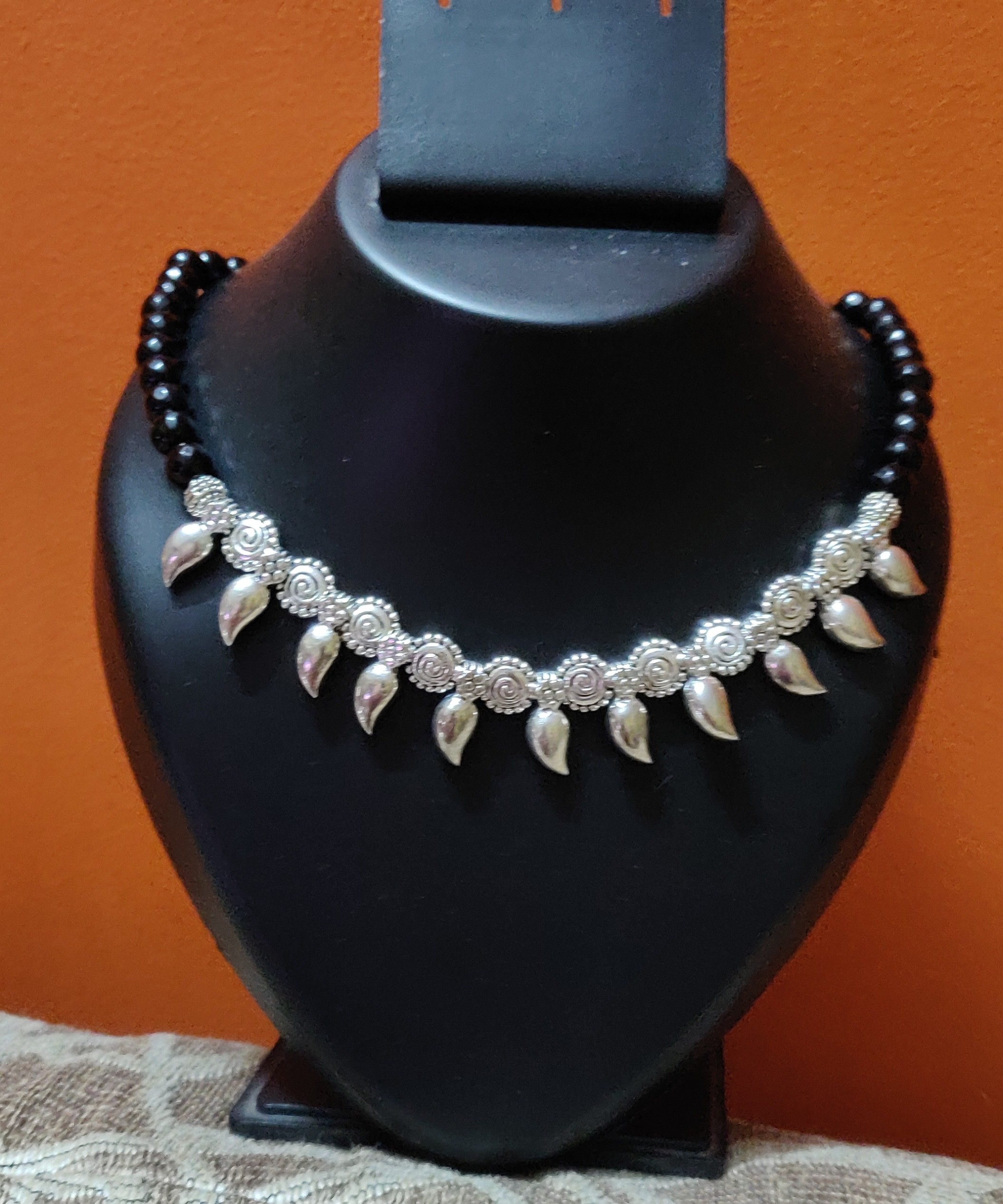 Semi precious beads necklace