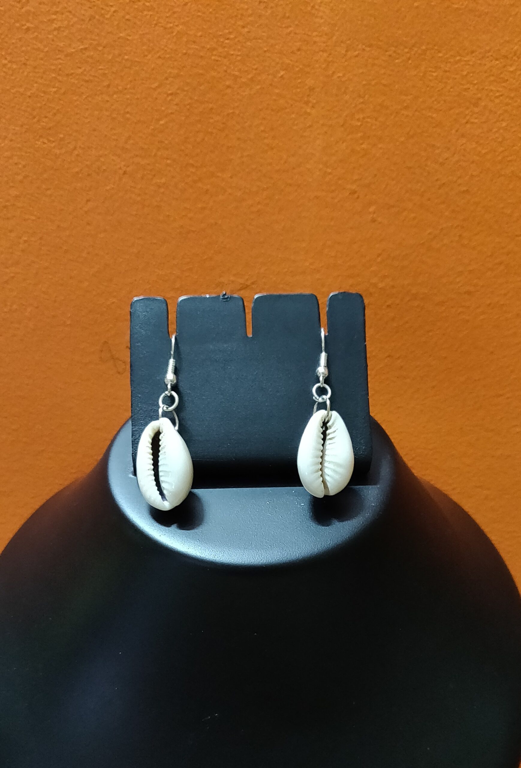 Cowrie shell earrings