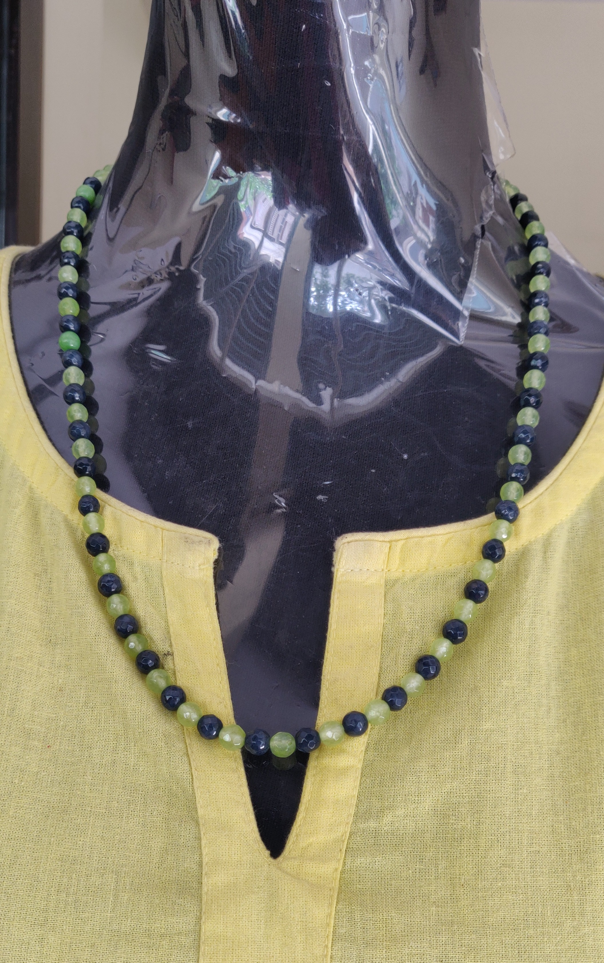 Semi precious beads necklace