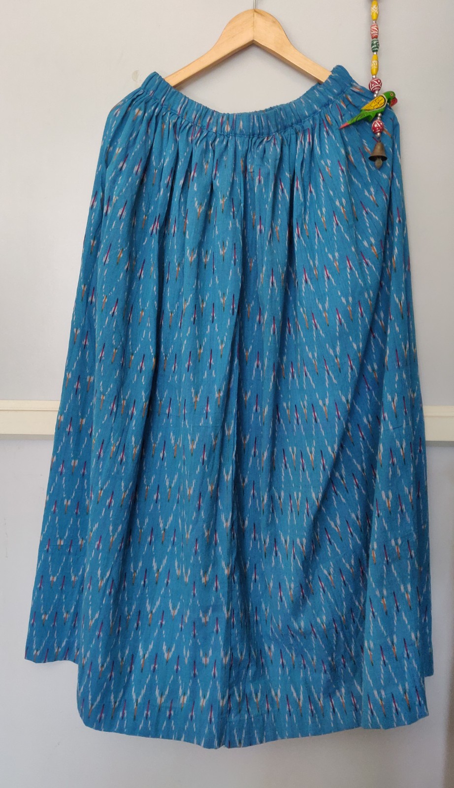 Ikkat cotton skirt