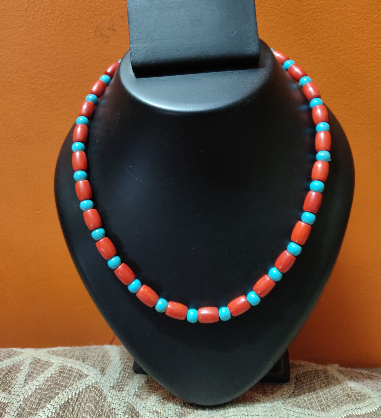 Coral and Turquoise necklace