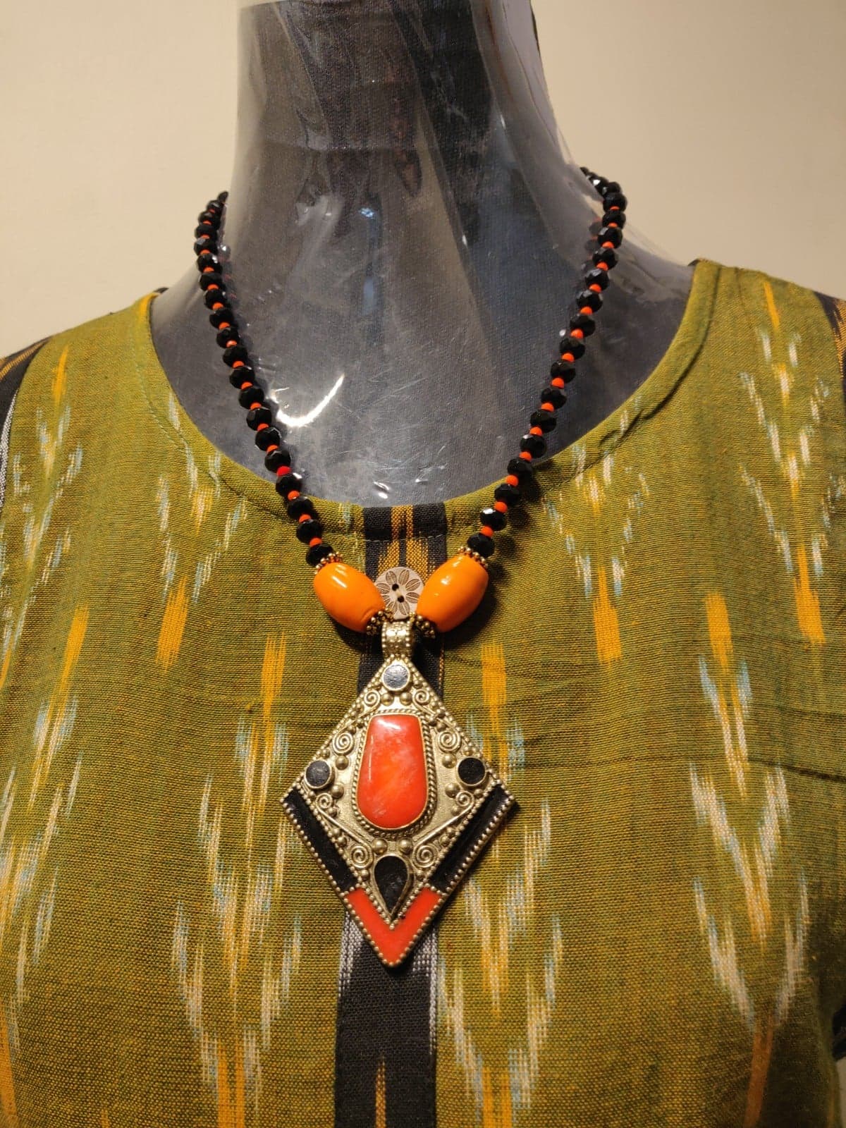 Nepali pendant necklace