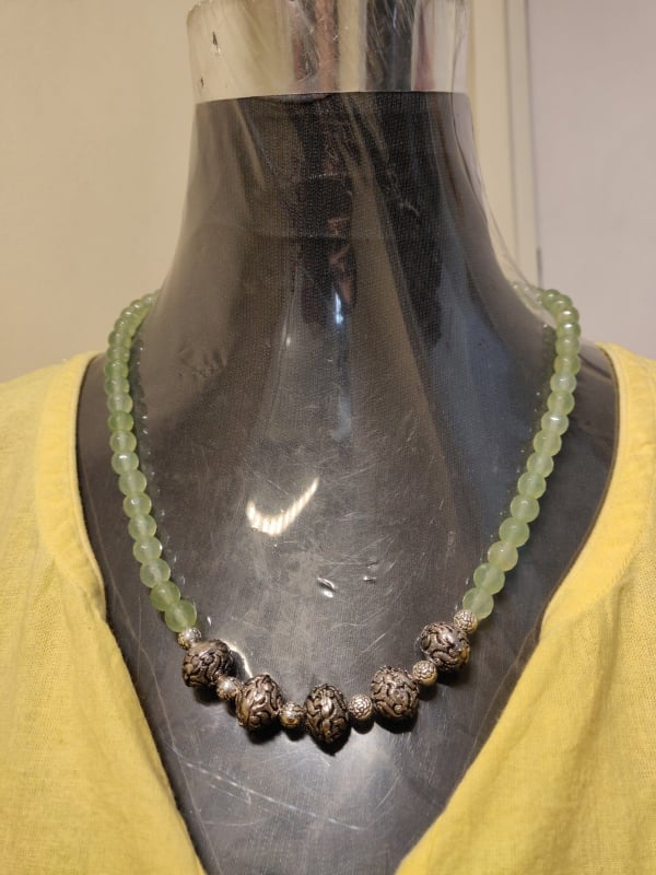 Semi precious agates necklace