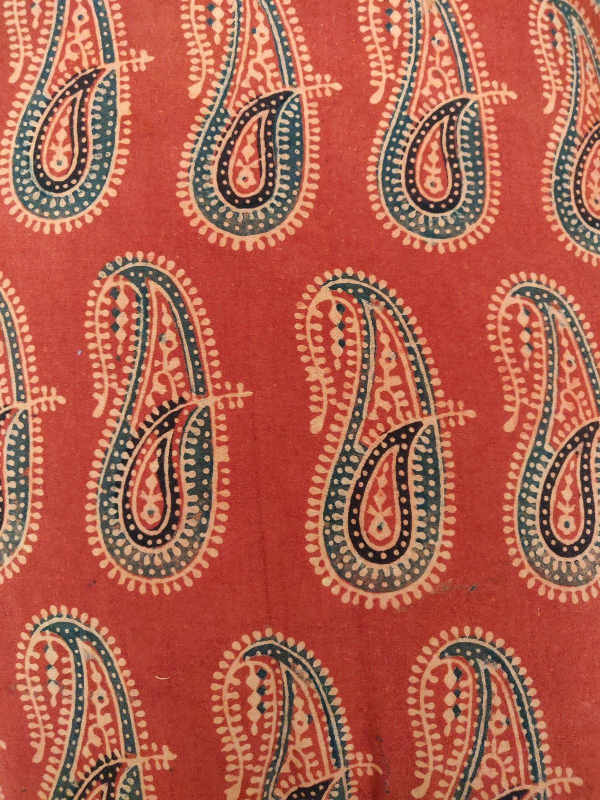 Ajrakh cotton fabric – 1 meter