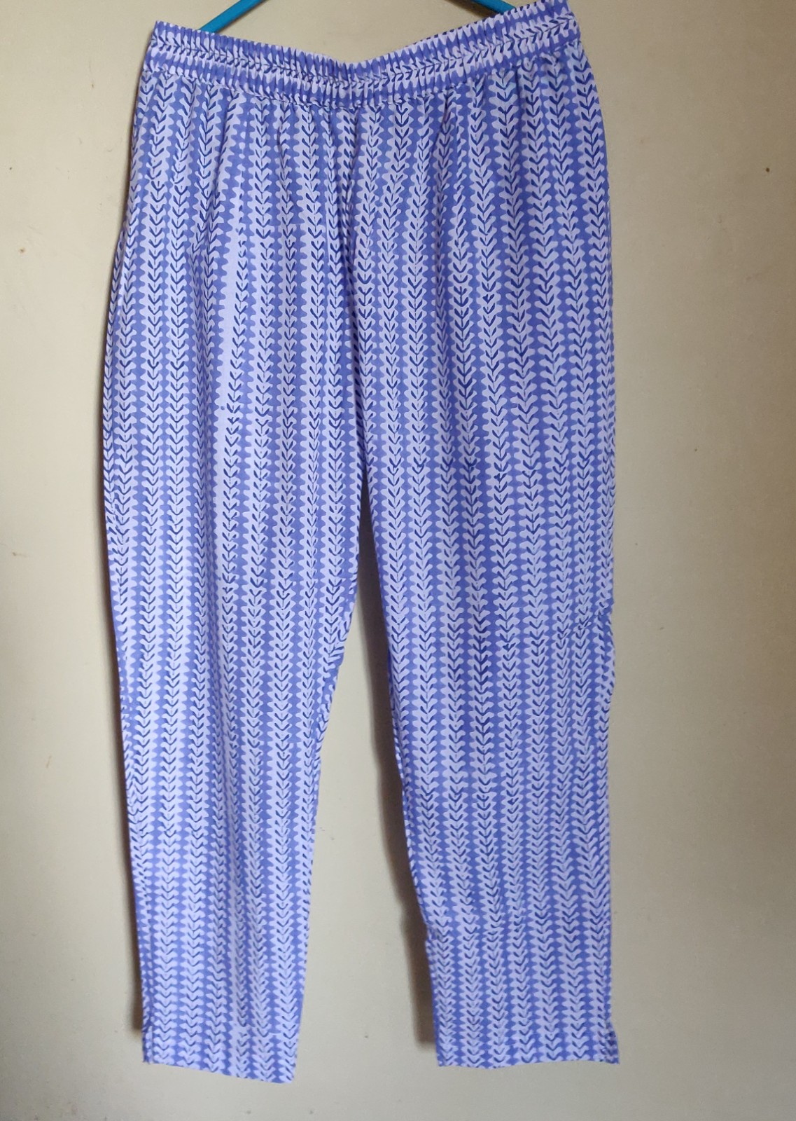 Cotton straight pant
