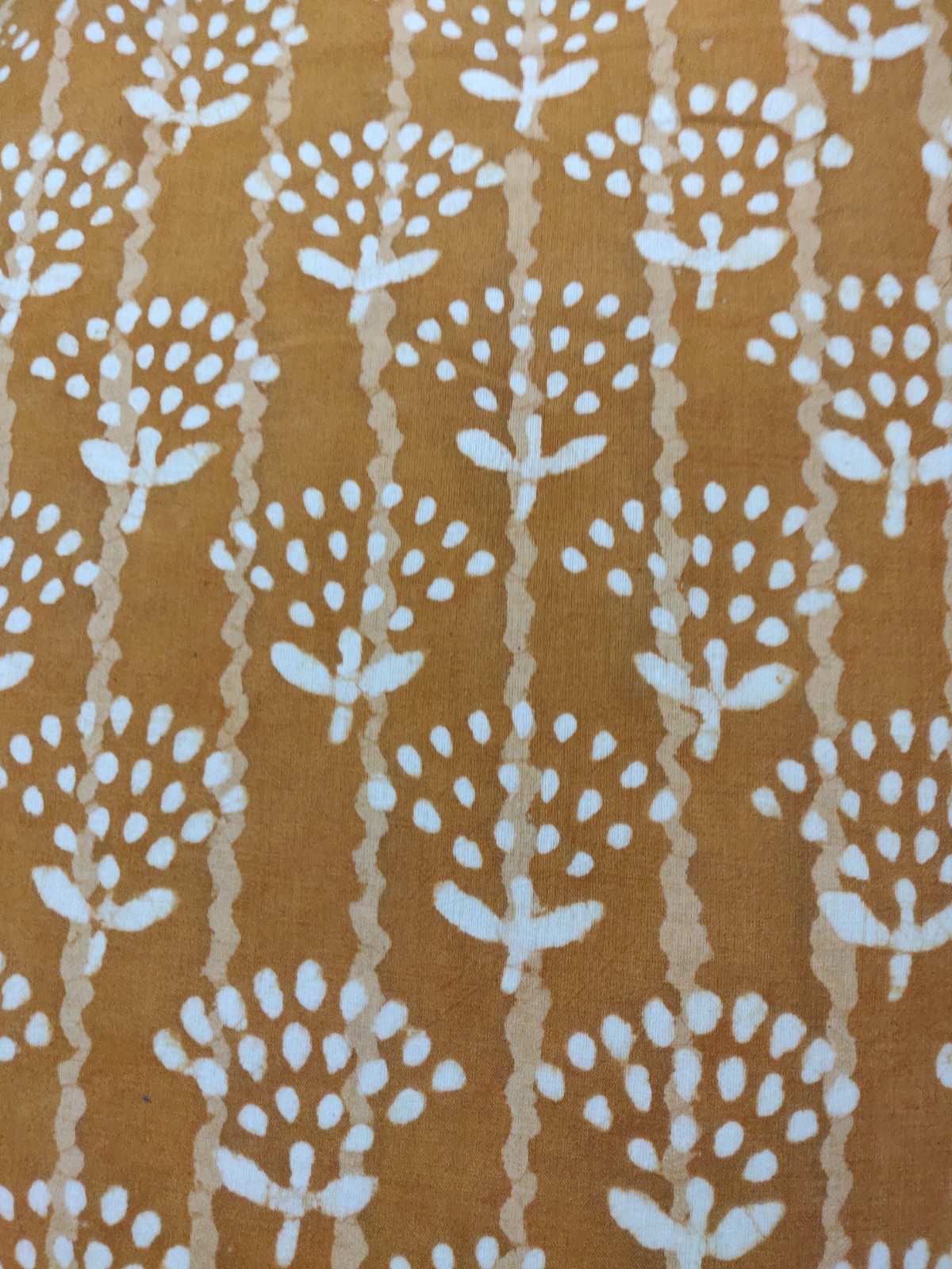 Block print on cotton fabric - 1 meter