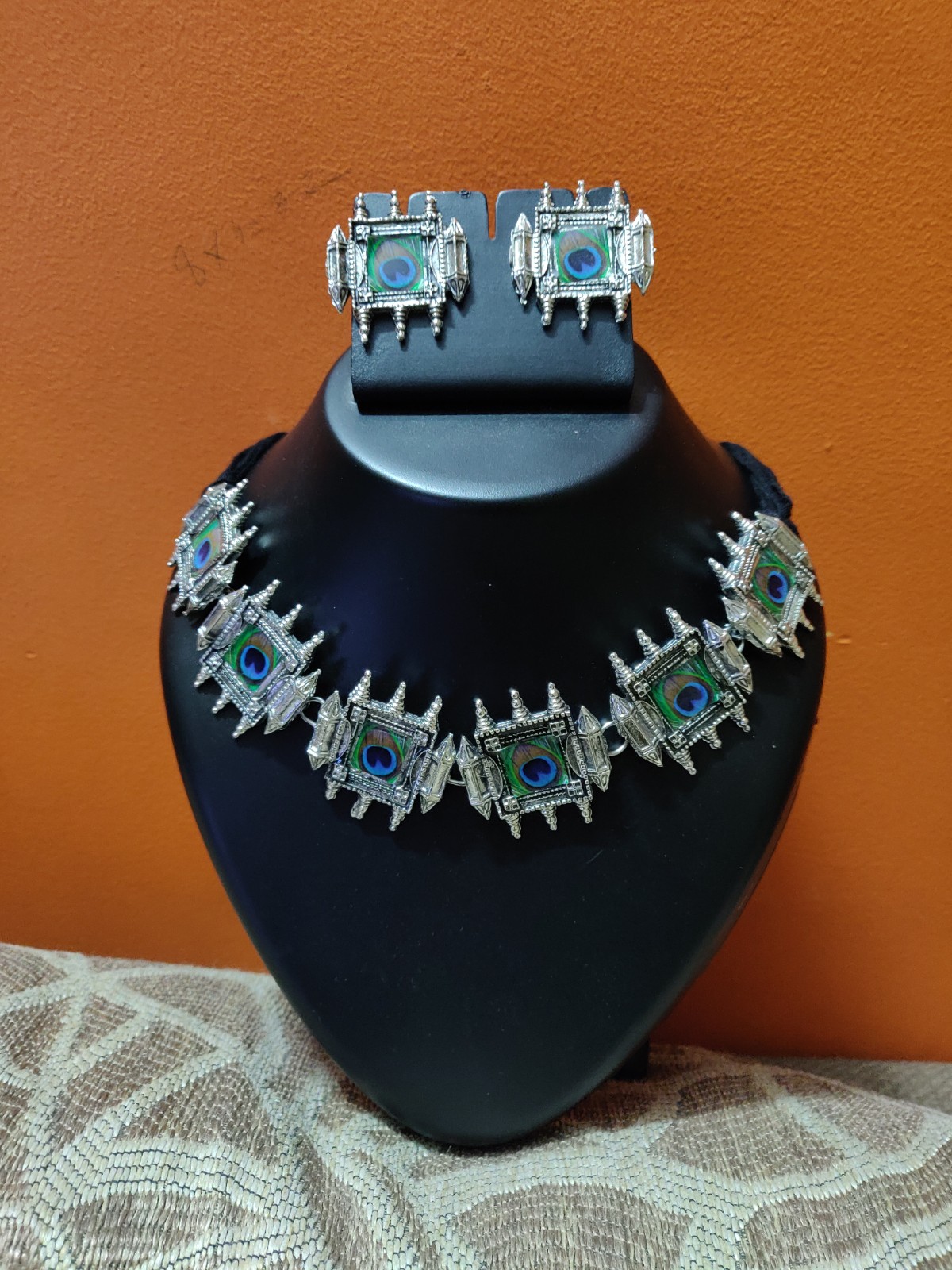 Designer metal choker