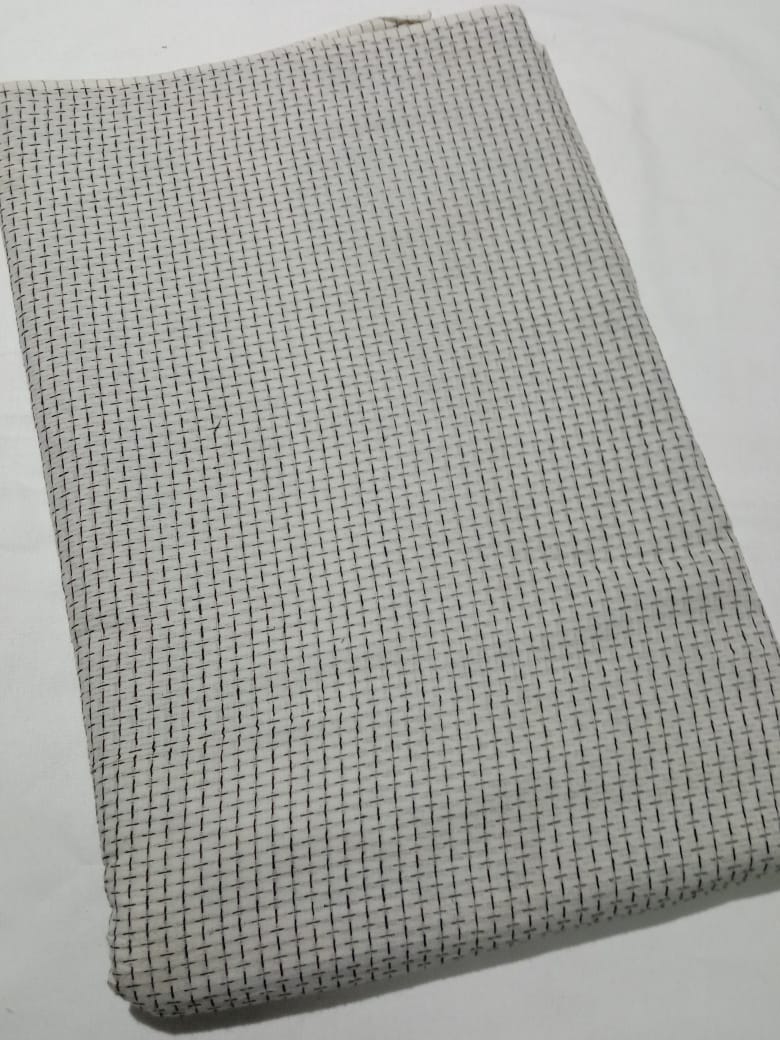 Cotton Jacquard Fabric - 1 meter