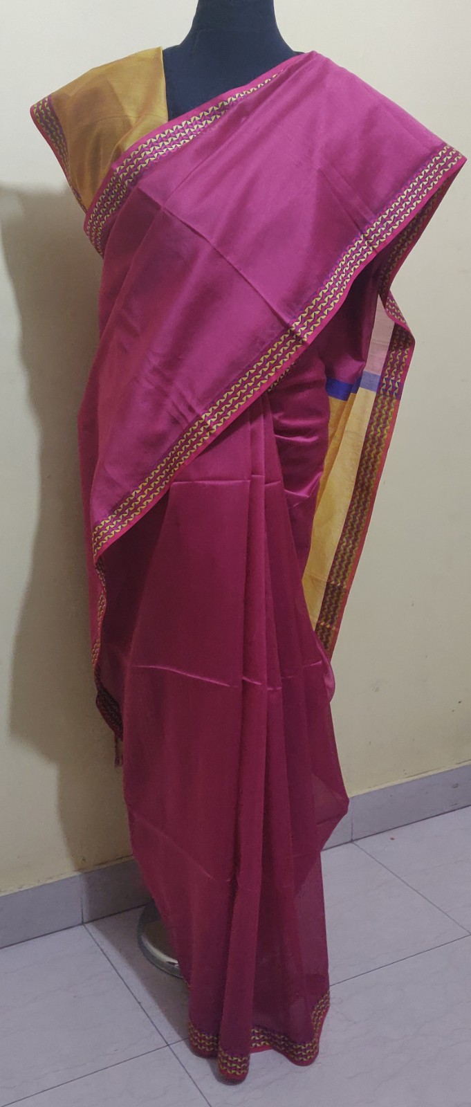 Maheswari handloom Cotton silk saree