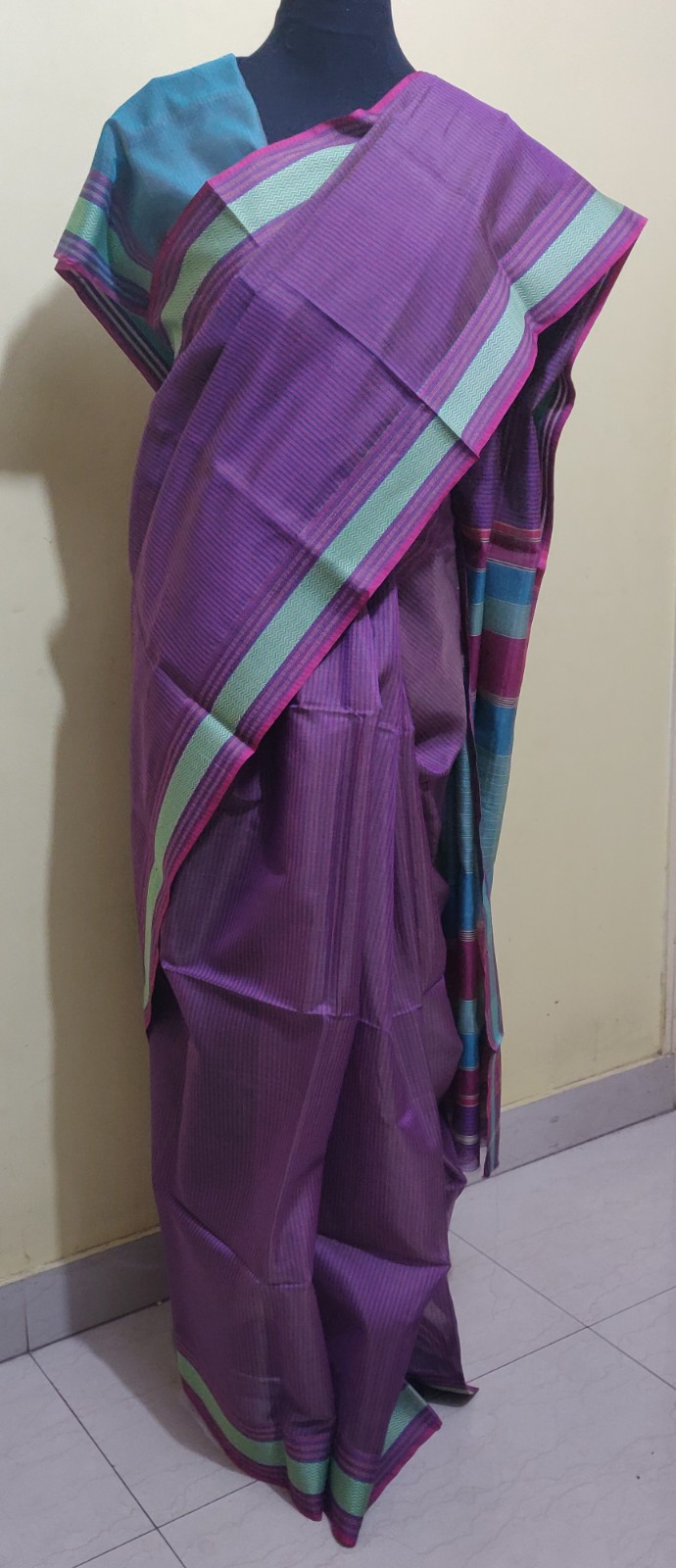 Maheswari handloom Cotton silk saree
