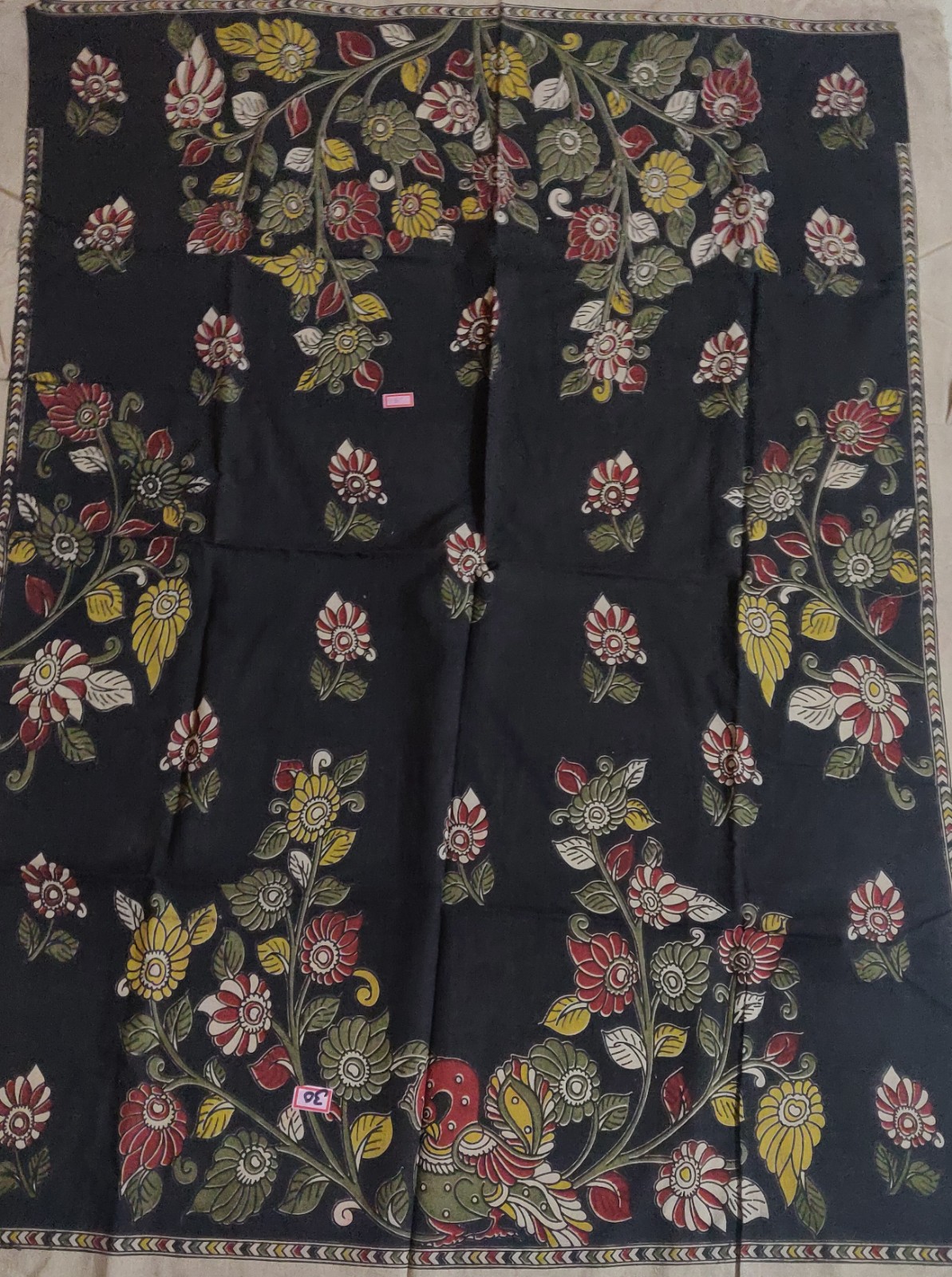 Kalamkari cotton designer blouse of 1 meter