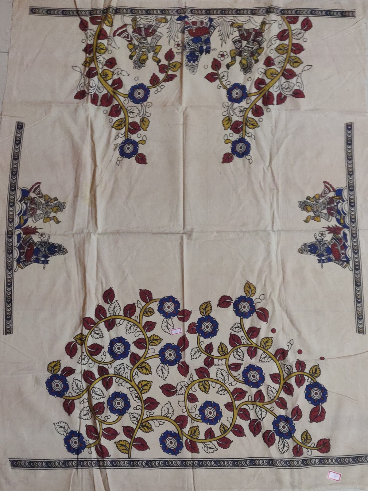 Kalamkari cotton designer blouse of 1 meter