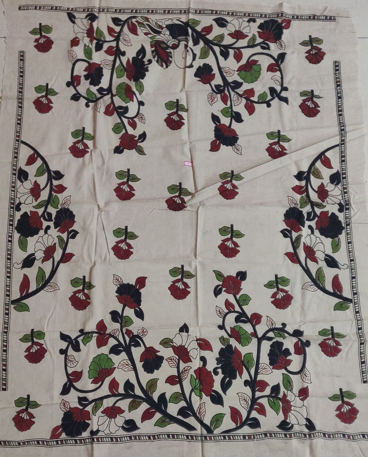 Kalamkari cotton designer blouse of 1 meter