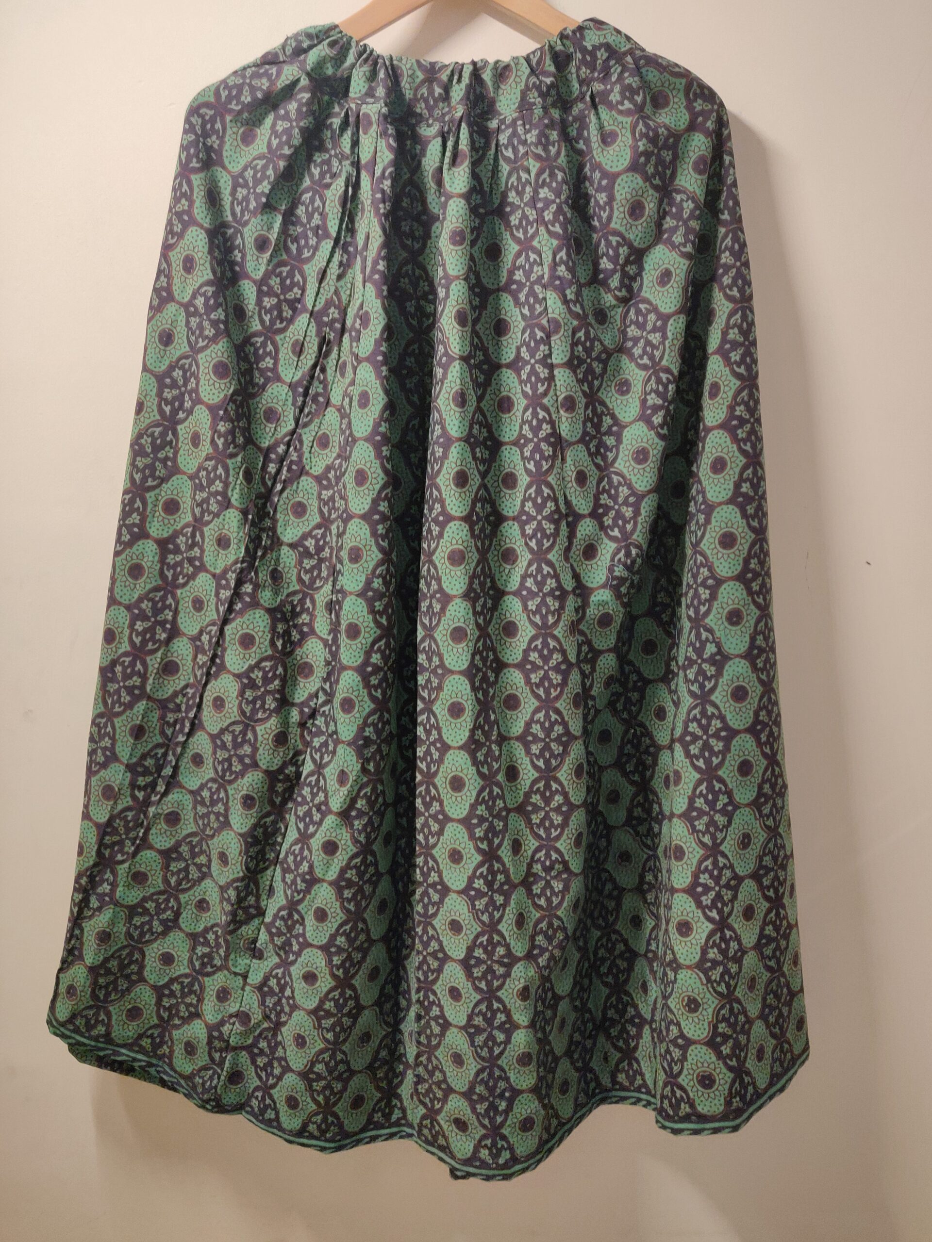Bagh Hand block print cotton skirt