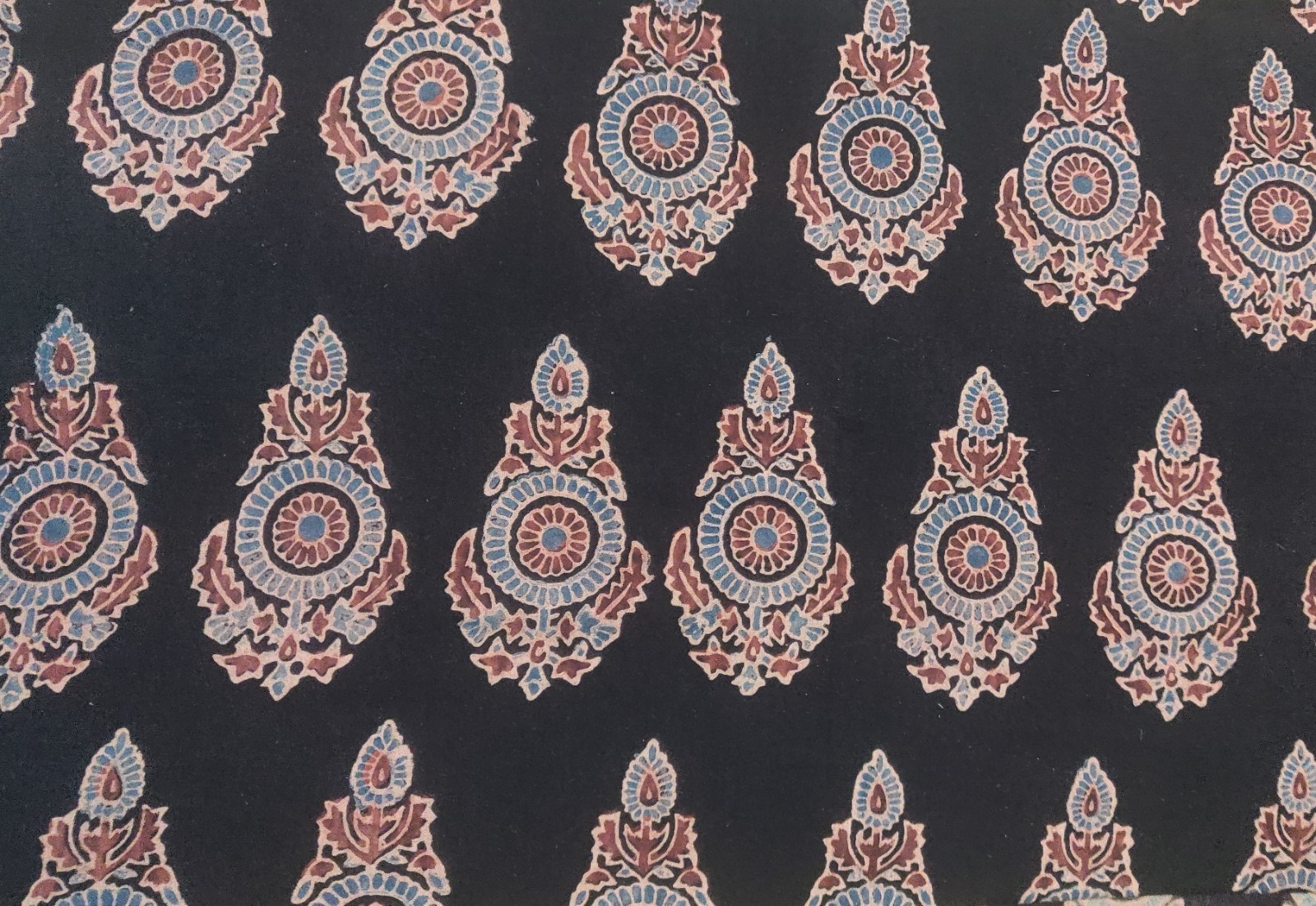 Ajrakh cotton fabric – 1 meter