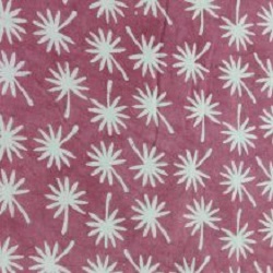 Block print on cotton fabric - 1 meter