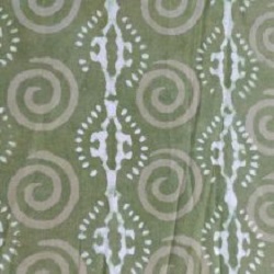 Block print on cotton fabric - 1 meter
