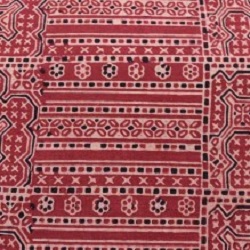 Ajrakh cotton fabric – 1 meter