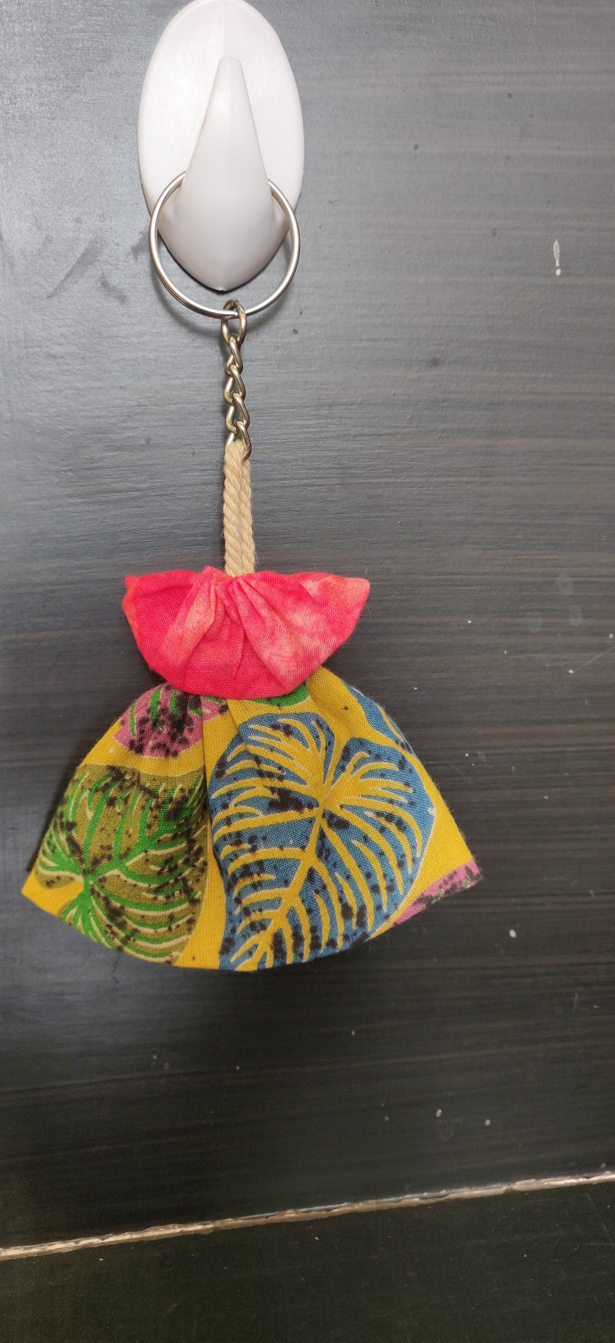 Fabric key chain