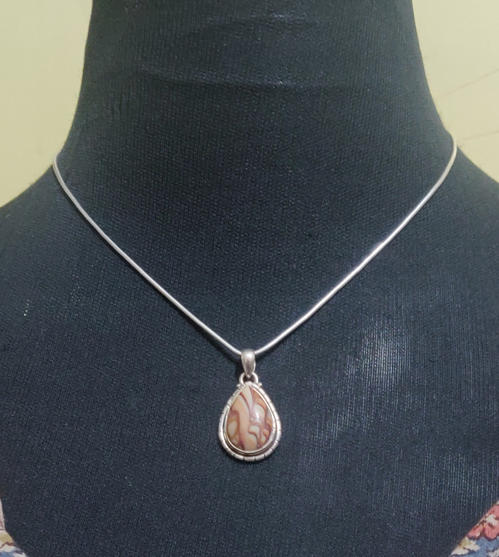 Silver necklace