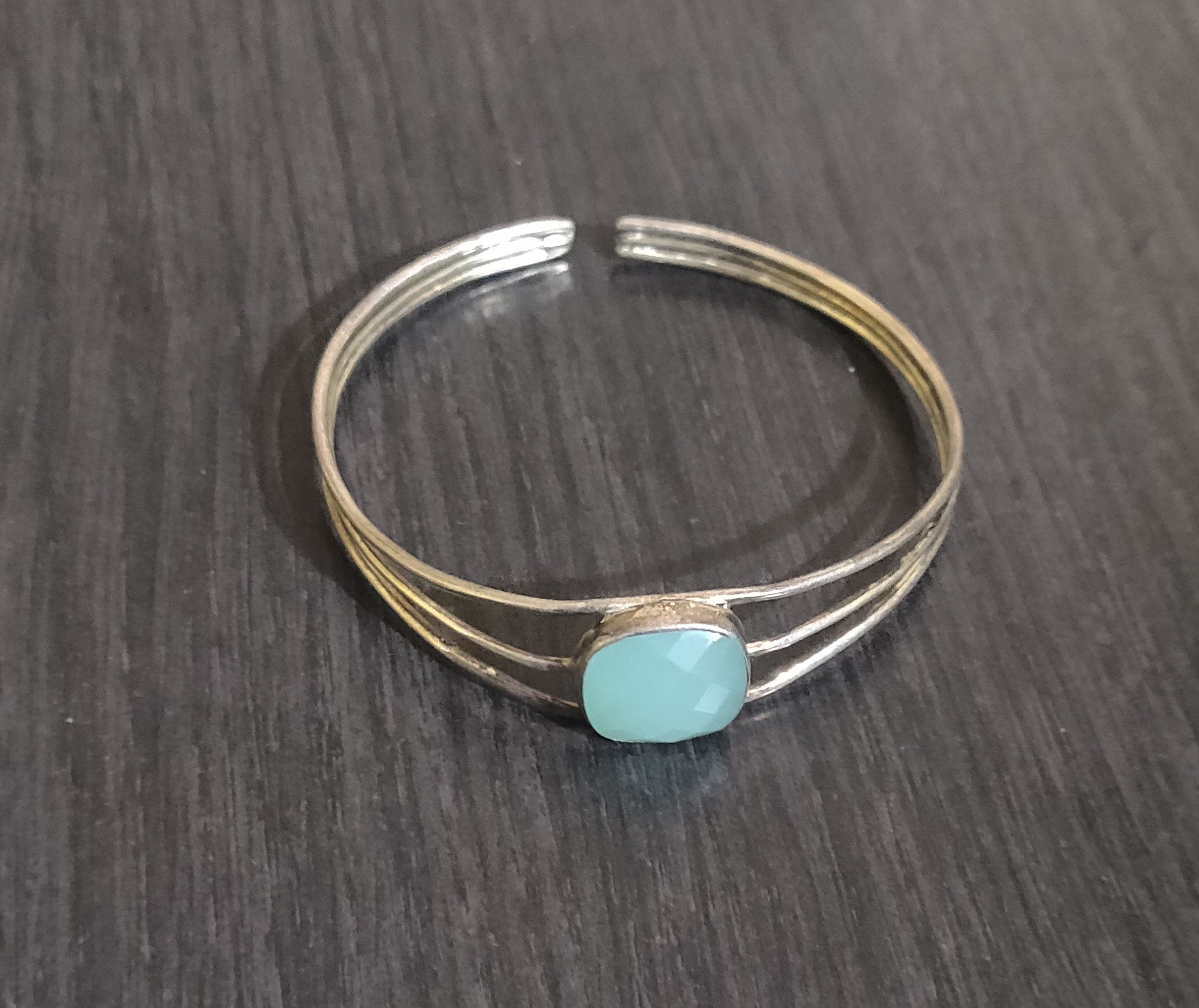 Pure silver bracelet
