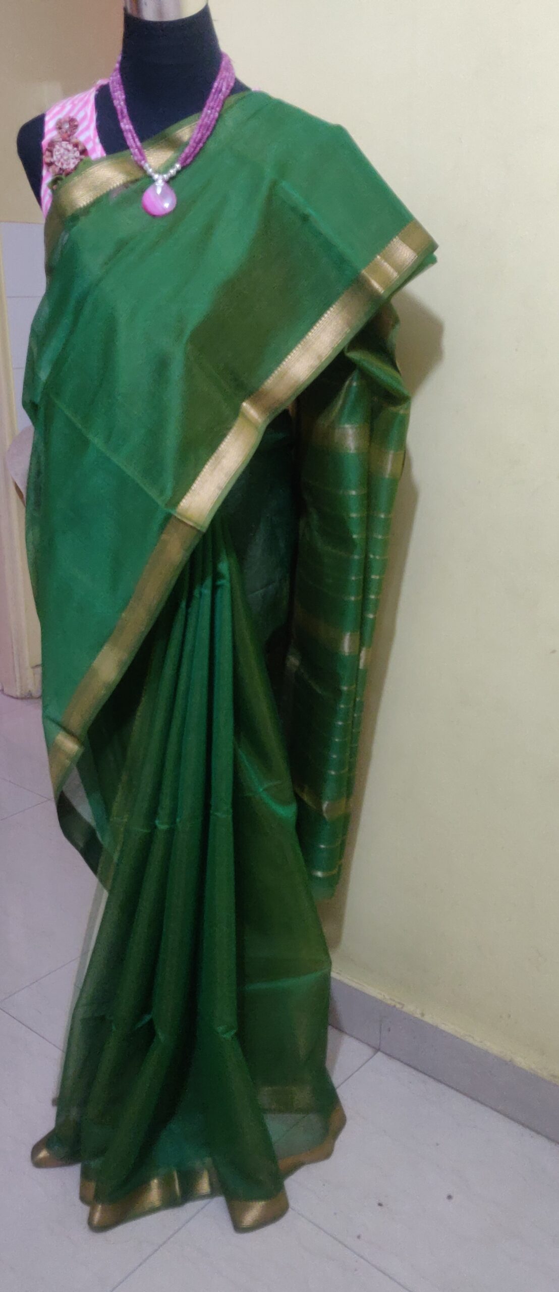 Maheswari handloom Cotton silk saree