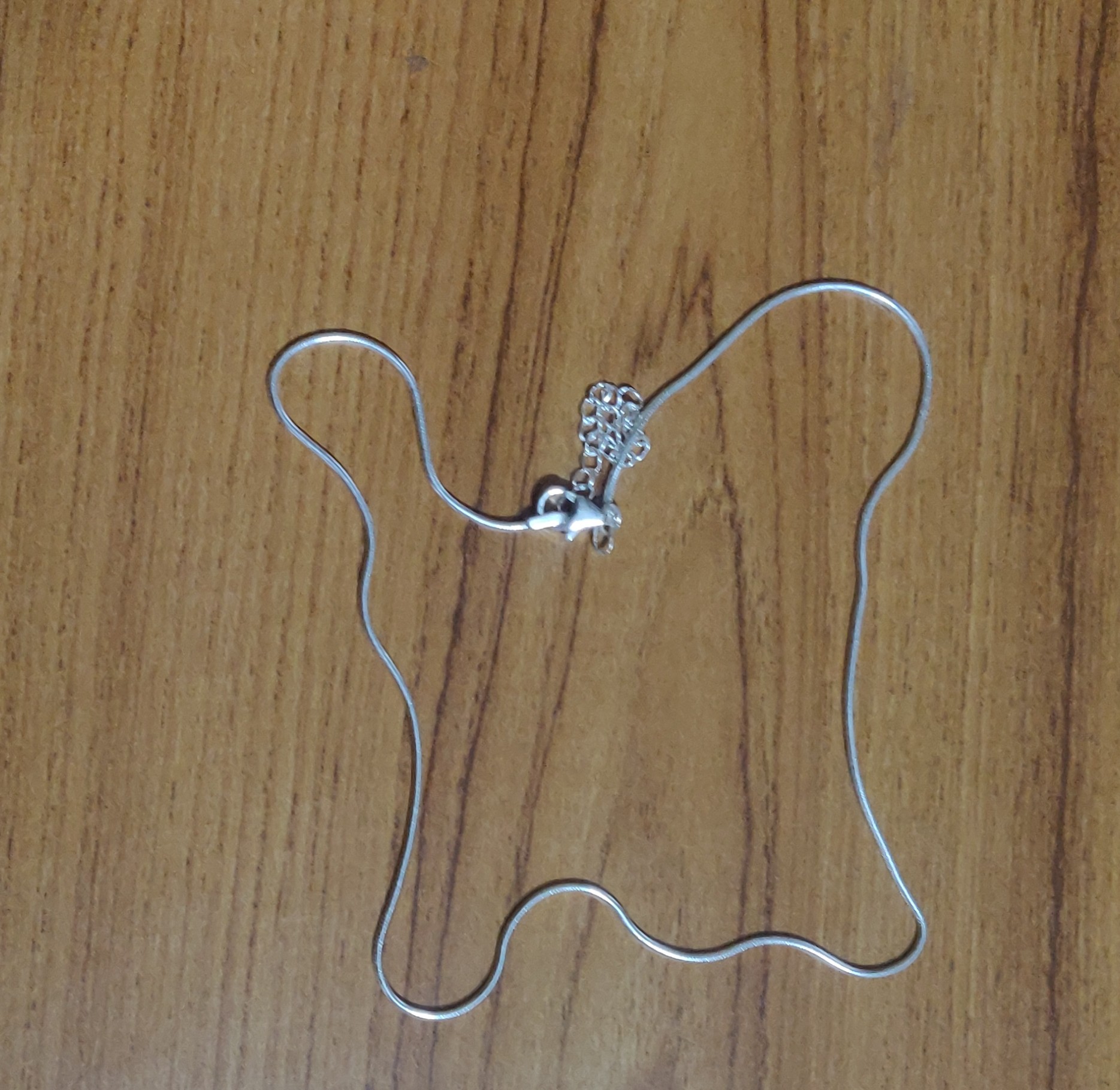 Plain Silver chain