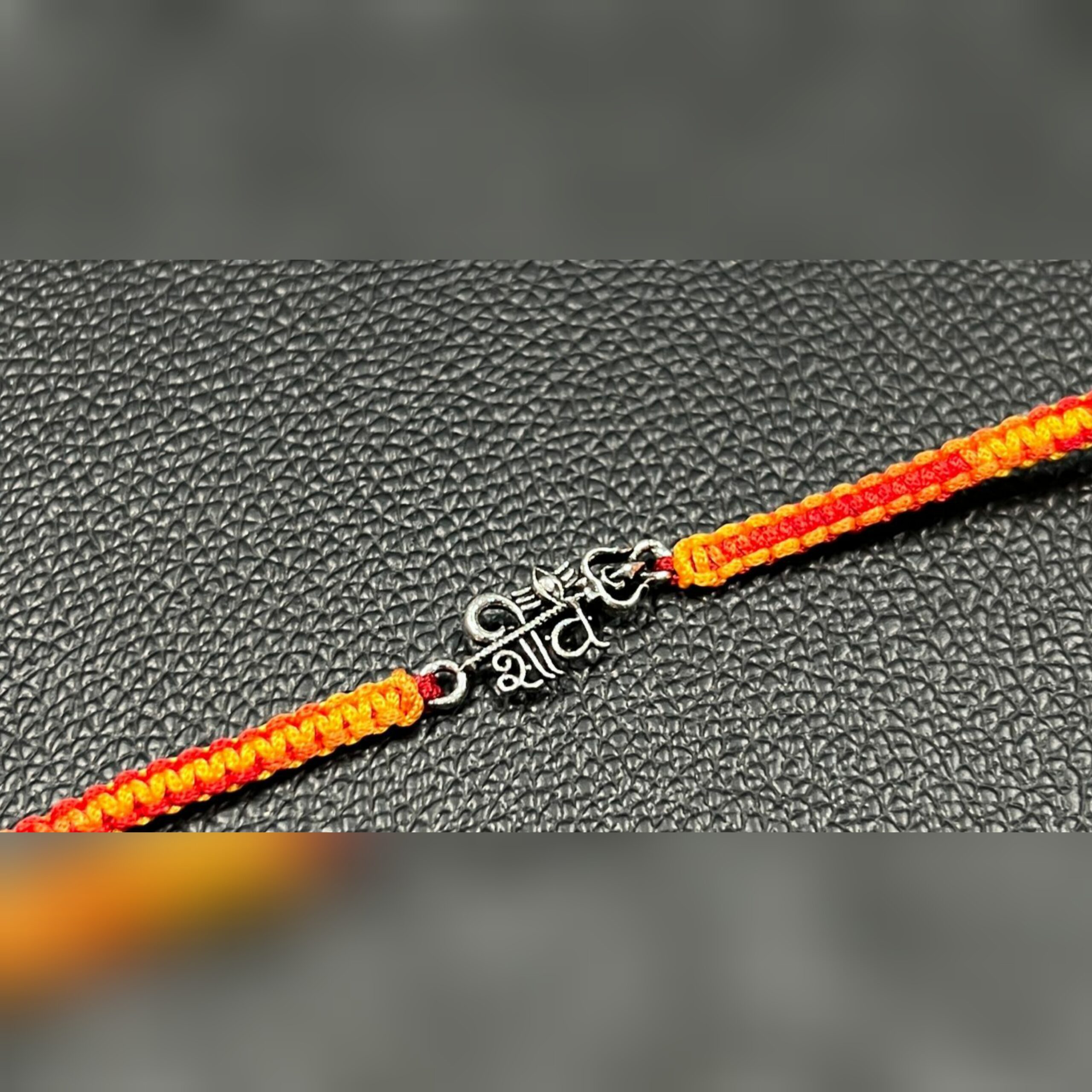 Pure silver Shiv Rakhi