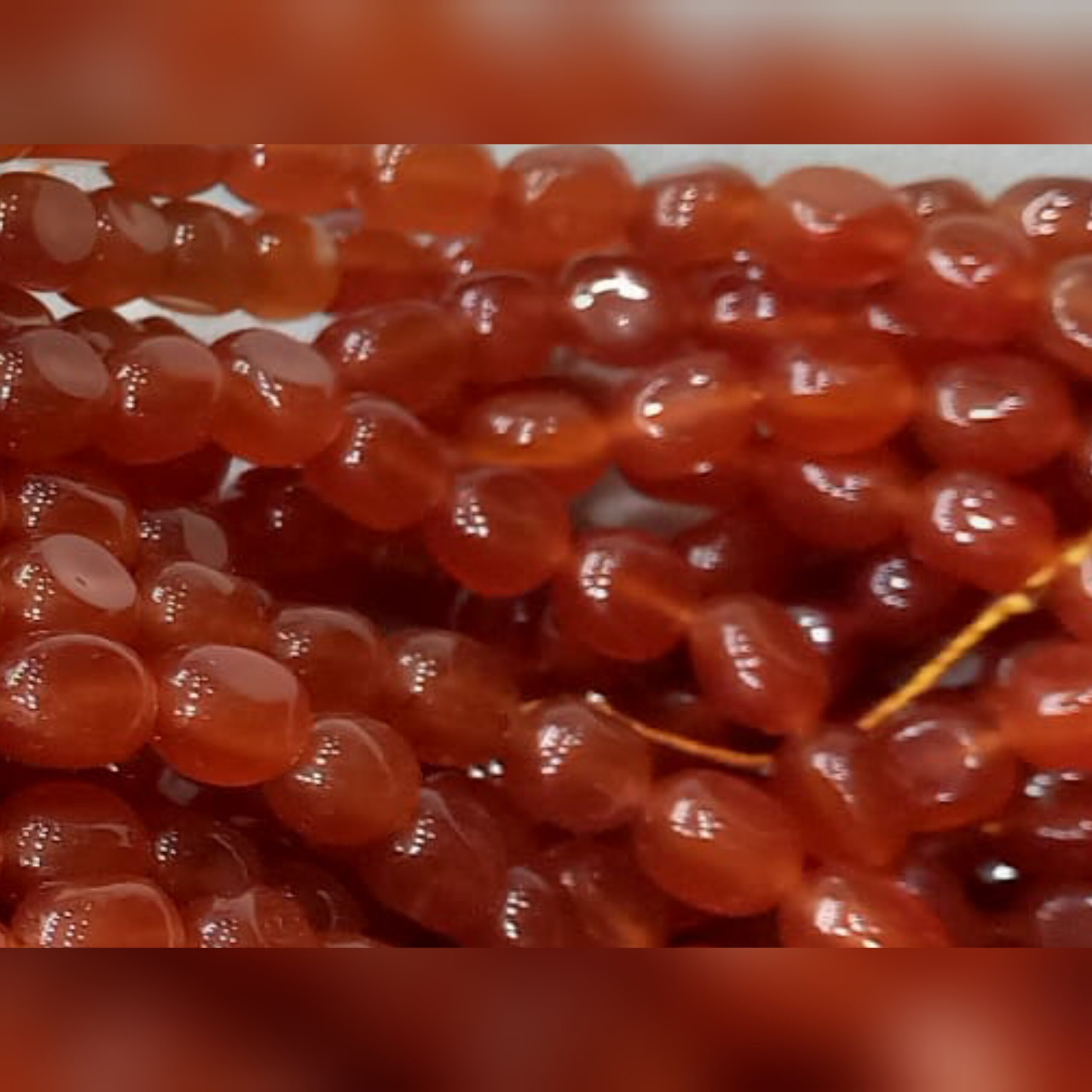 Semi precious tumbler beads