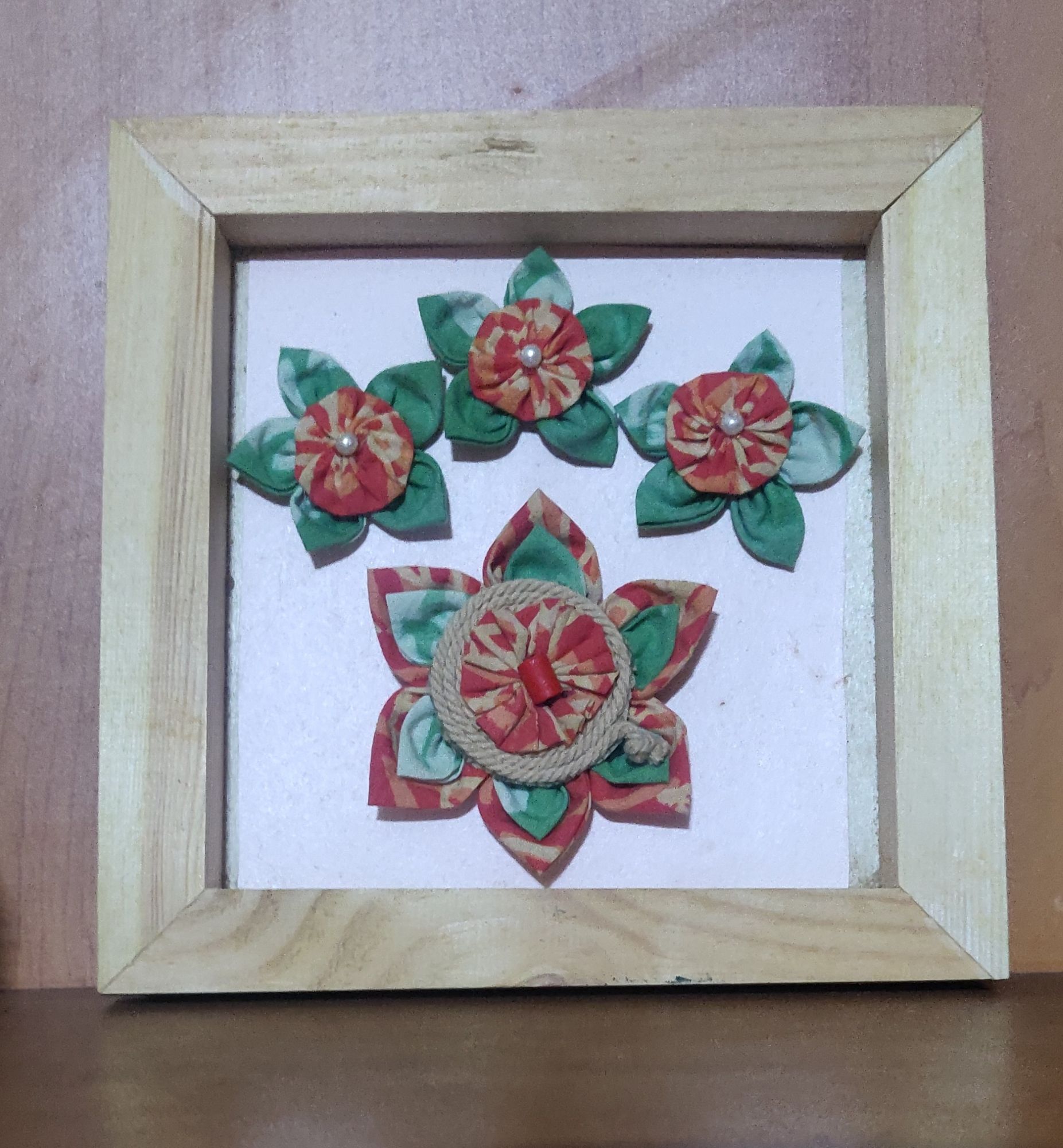 Fabric flowers