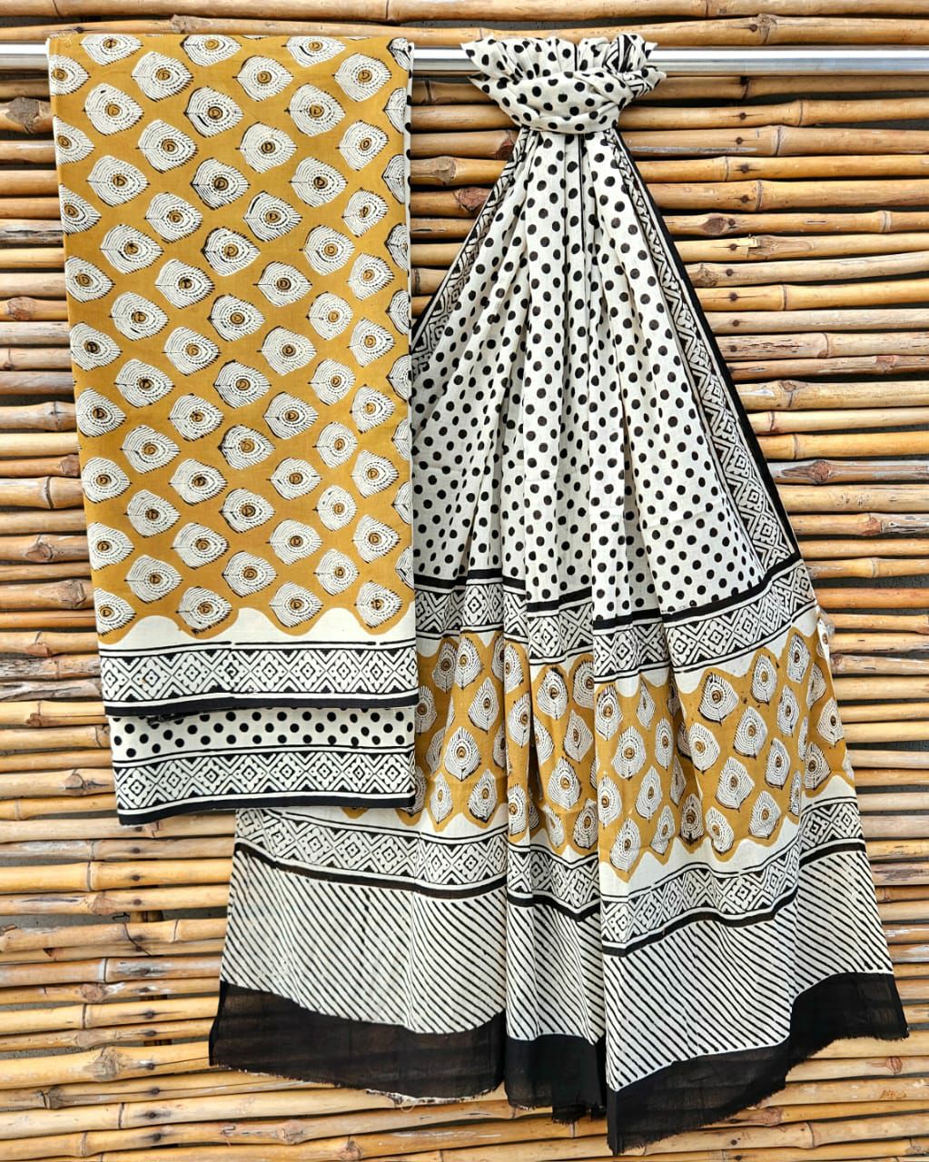Hand Block print cotton dress