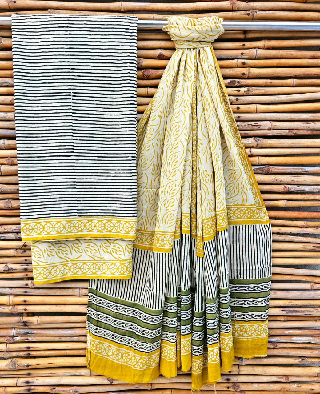 Hand Block print cotton dress