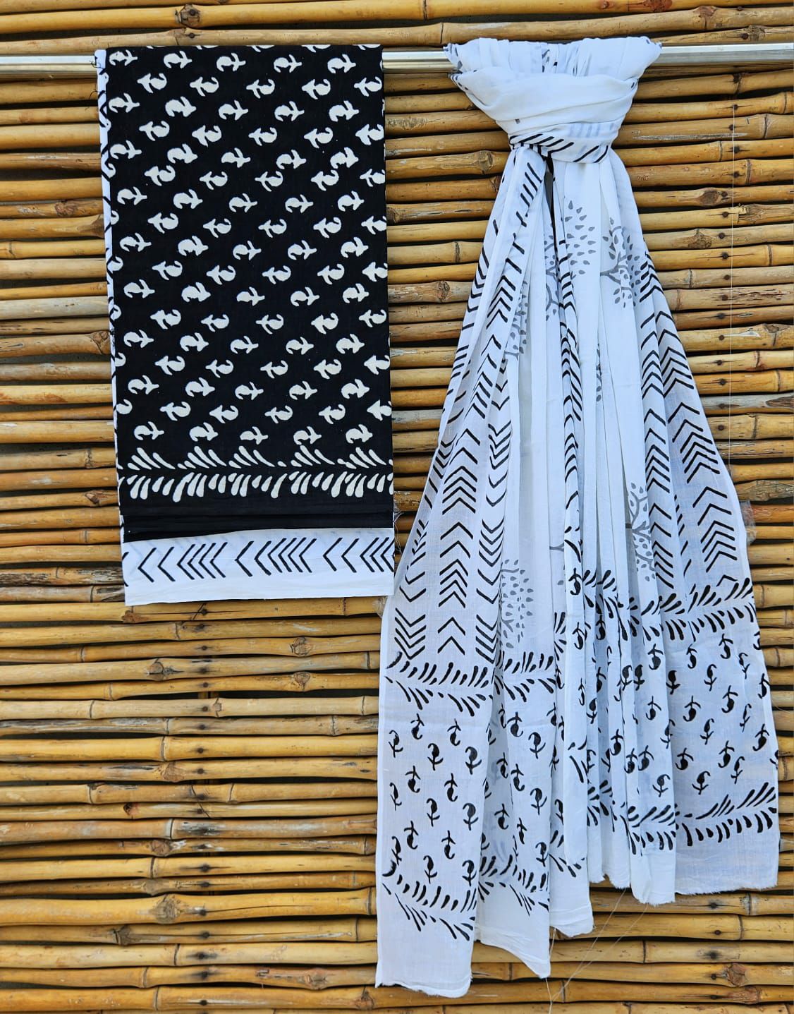 Hand Block print cotton dress