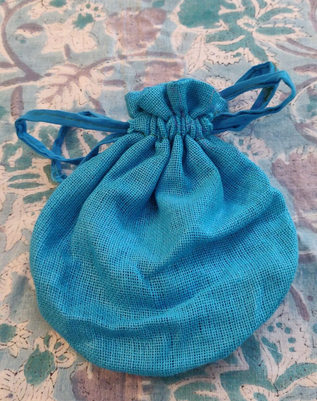 Jute fabric potli bag