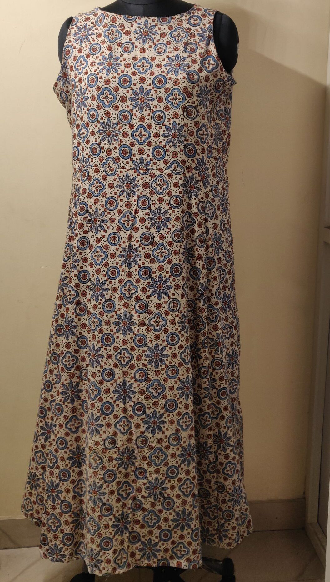 Ajrakh long dress