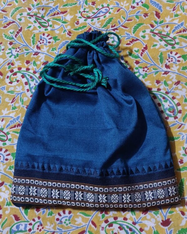 ilkal fabric potli bag