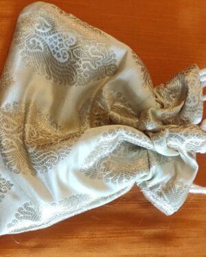 Satin Banaras potli bags
