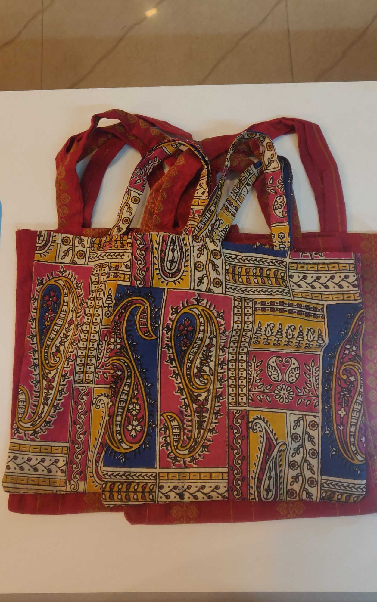 Kalamkari cotton bags