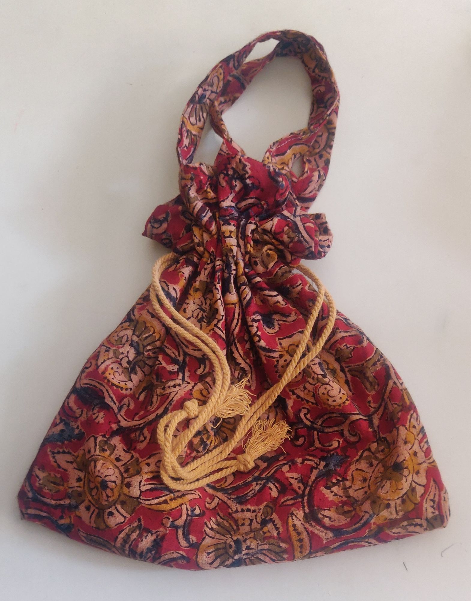 Kalamkari potli bag