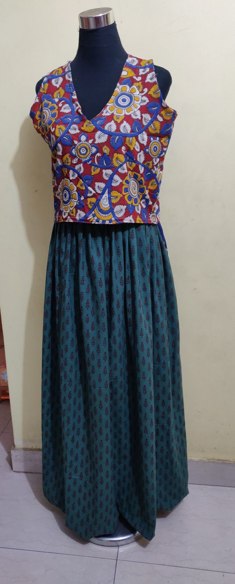 Bagh print cotton skirt