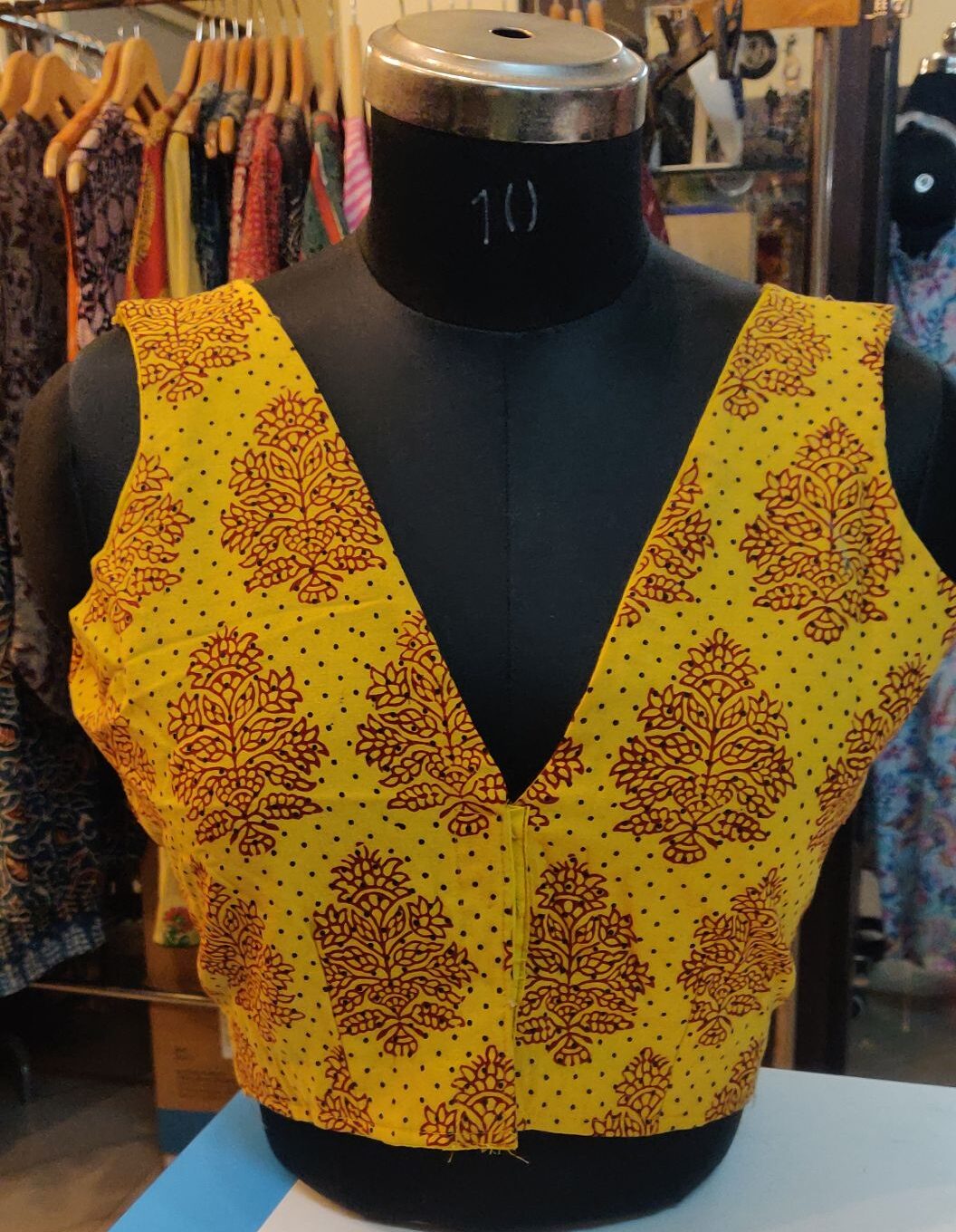 Bagh print blouse