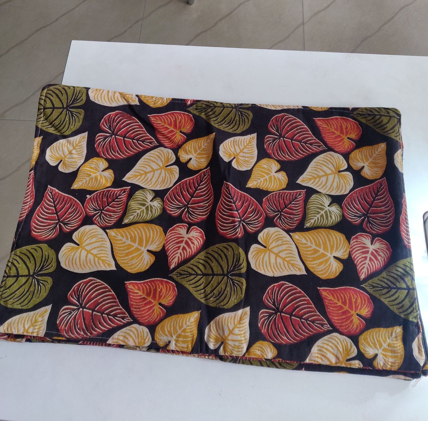 Cotton fabric mats - set of 6